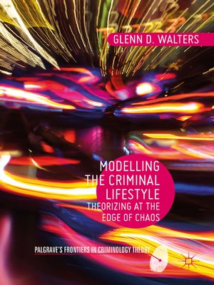 cover image of Modelling the Criminal Lifestyle